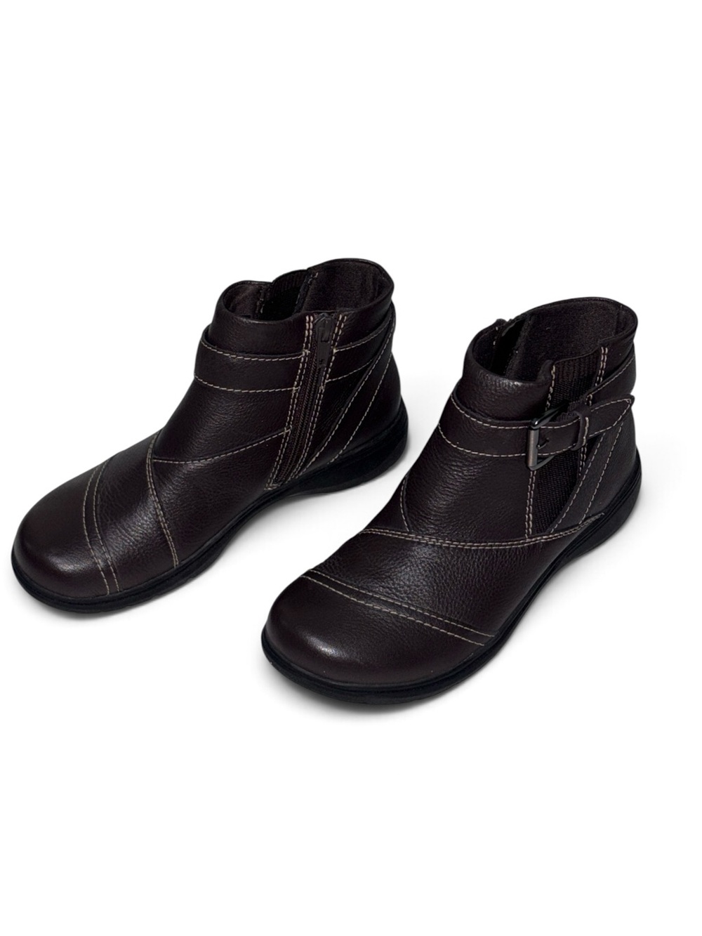 Clark’s Collection Carleigh Dalia Women’s Size 6 1/2 Dark Brown Ankle Boot